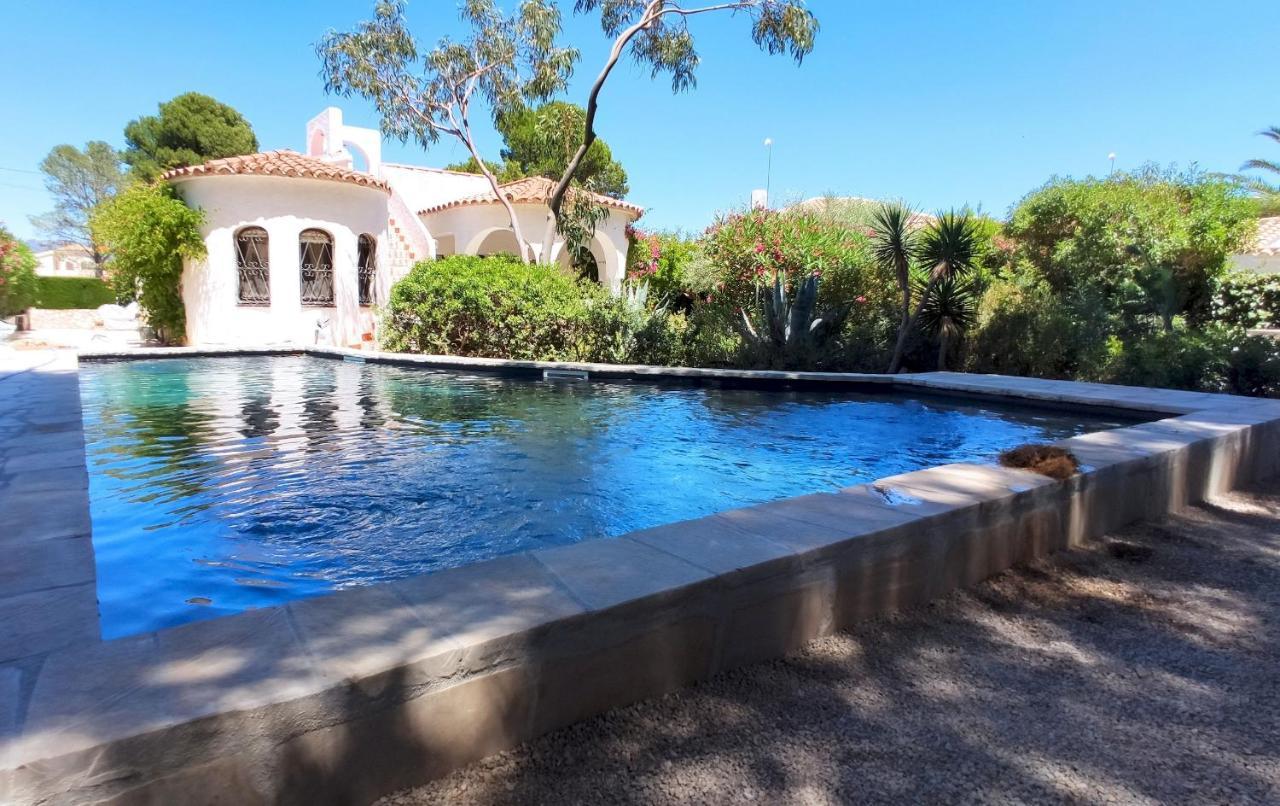 Villa Dos Calas - Bonita Villa De Estilo Rustico Y Piscina De Agua Salada L'Ametlla de Mar Eksteriør billede