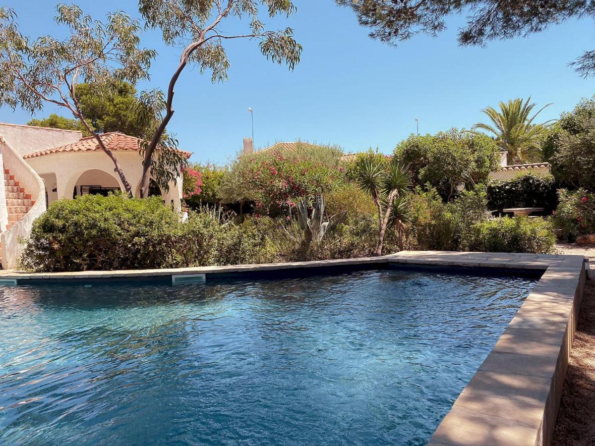 Villa Dos Calas - Bonita Villa De Estilo Rustico Y Piscina De Agua Salada L'Ametlla de Mar Eksteriør billede