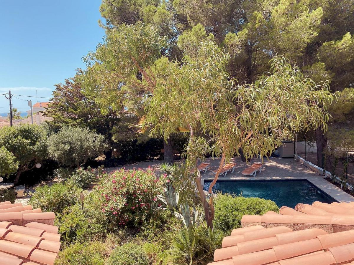 Villa Dos Calas - Bonita Villa De Estilo Rustico Y Piscina De Agua Salada L'Ametlla de Mar Eksteriør billede