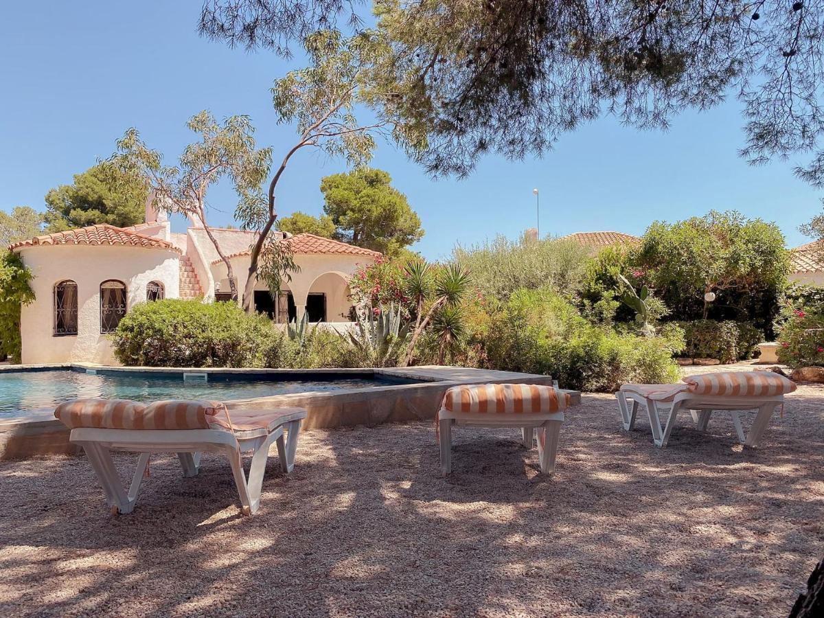 Villa Dos Calas - Bonita Villa De Estilo Rustico Y Piscina De Agua Salada L'Ametlla de Mar Eksteriør billede