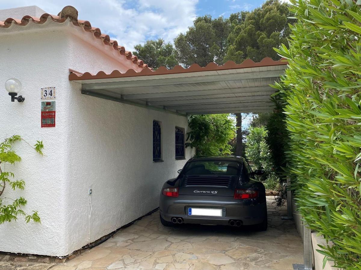 Villa Dos Calas - Bonita Villa De Estilo Rustico Y Piscina De Agua Salada L'Ametlla de Mar Eksteriør billede