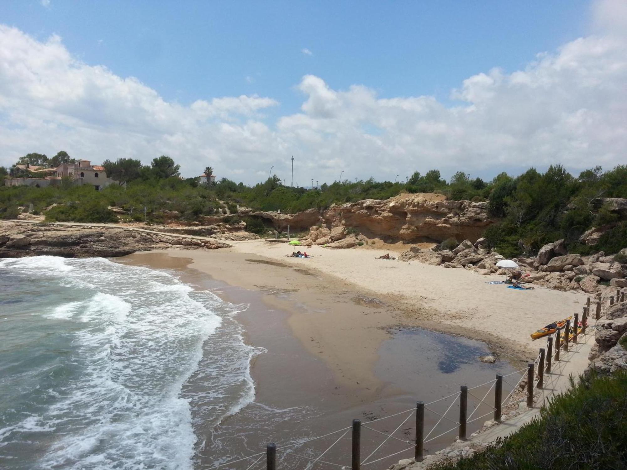 Villa Dos Calas - Bonita Villa De Estilo Rustico Y Piscina De Agua Salada L'Ametlla de Mar Eksteriør billede